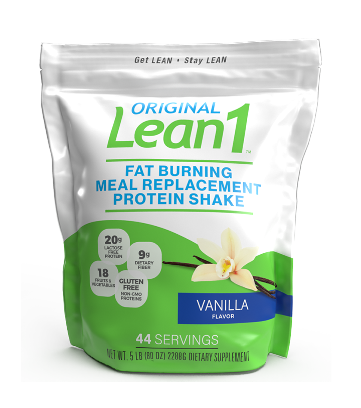 Nutrition53 | Lean1 Protein 5- Lb | Fat Burning Meal Replacement